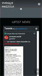 Mobile Screenshot of enriquemazzola.com